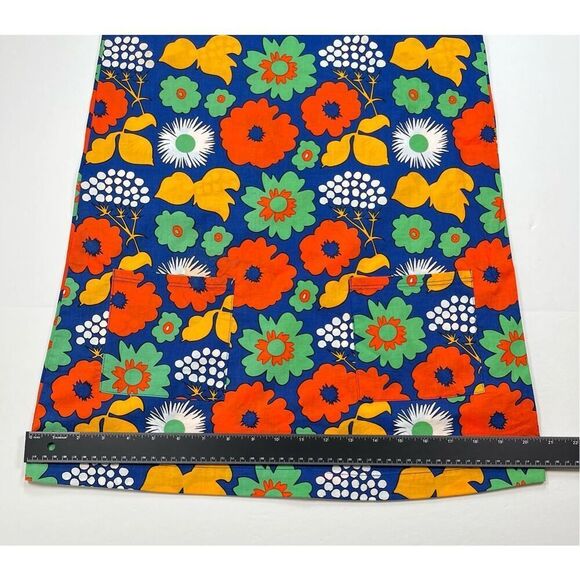 NEW Marimekko x Target Girls Bold Cap Sleeve Hippie Era Floral Dress Size Large - Picture 8 of 9